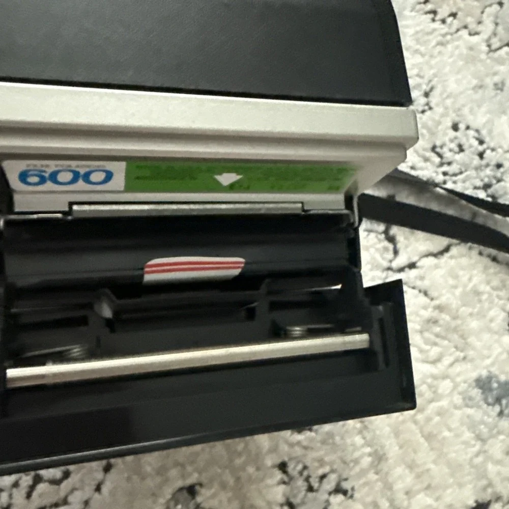 Vintage Polaroid Sun 600 LMS Camera Powers On